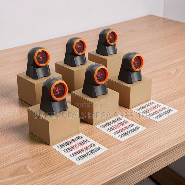 Bulk Discounts 1D 2D Desktop Table Mount Barcode Scanner Readers