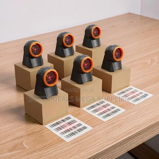 Bulk Discounts 1D 2D Desktop Table Mount Barcode Scanner Readers