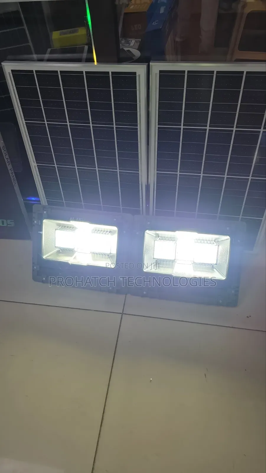 800W Solar Flood Light