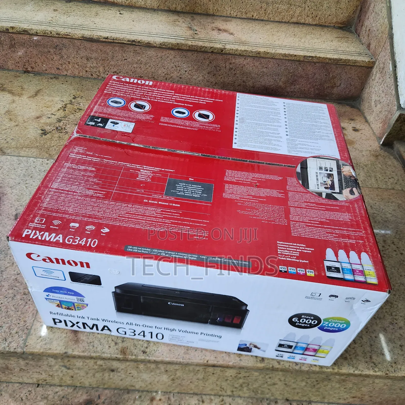 Canon PIXMA G3410 A4 Colour Multifunction Printer