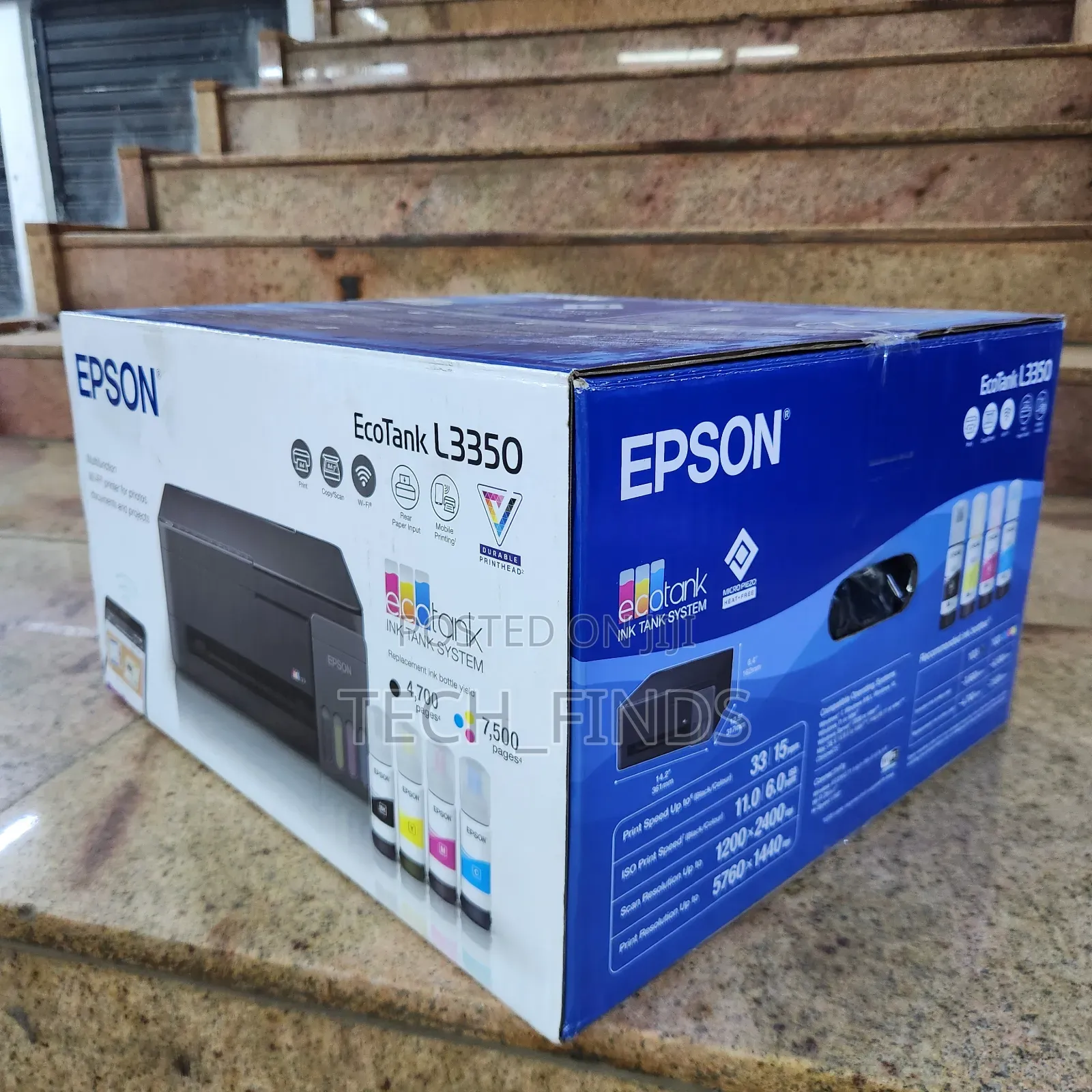 Epson EcoTank L3350 A4 Multifunction Wi-Fi AirPrint Ink Tank Printer