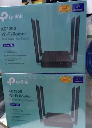 Tp Link Archer C64 Ac1200 Wi-Fi Router Full Gigabit