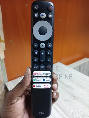 TCl Smart TV Remote With YouTube, Netflix, Prime Video Buttons