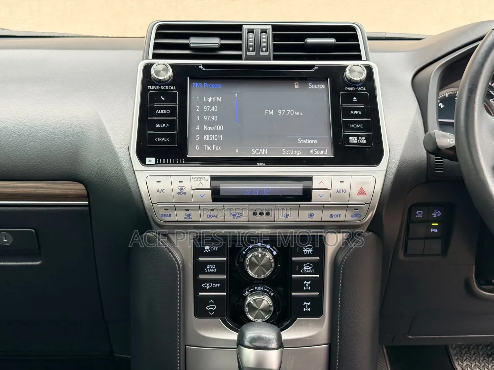 Toyota Land Cruiser Prado 2020 Black