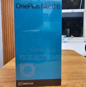 New OnePlus Nord 6 256 GB Silver