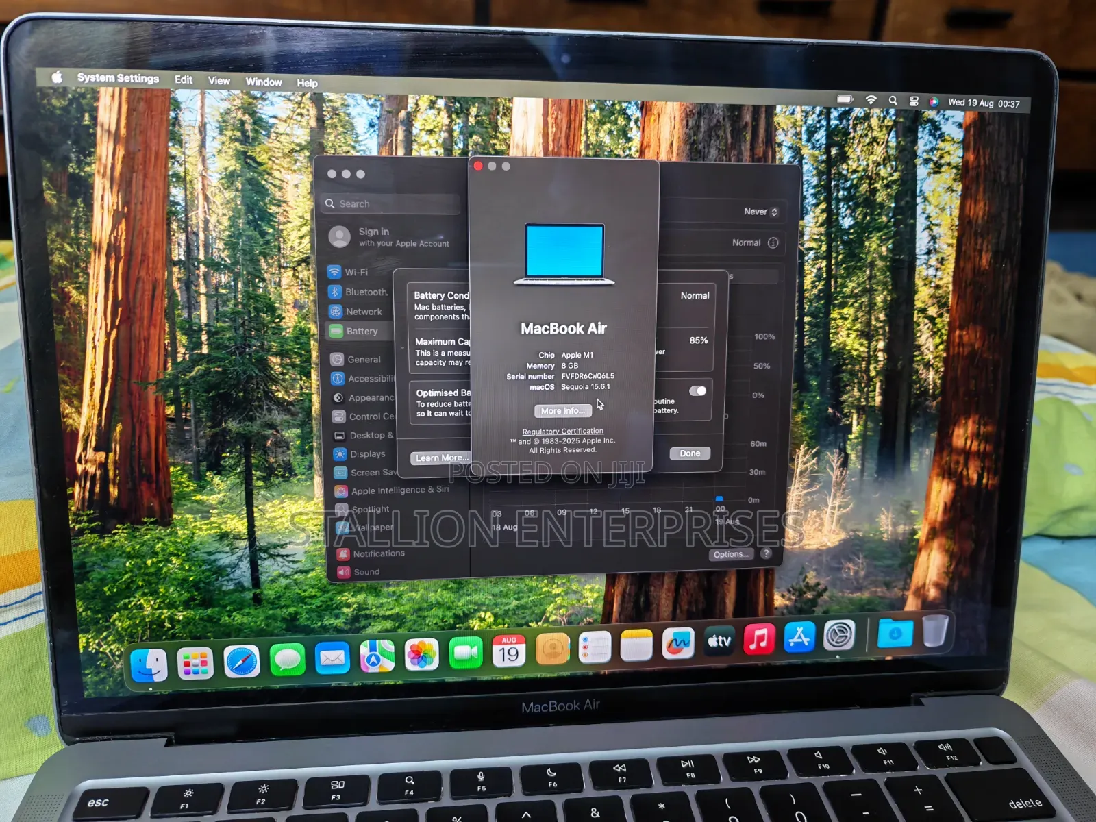 Laptop Apple MacBook Air 2020 M1 8GB Apple M1 SSD 512GB