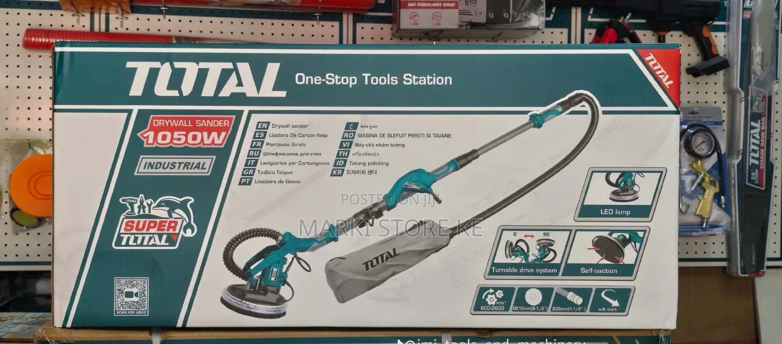 1050W Total Professional Electric Dry Wall Sander