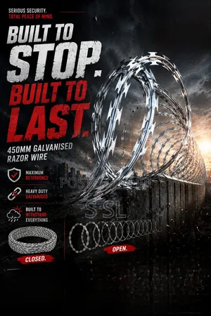 Galvanized Razor Wire Price Kenya | Buy Install