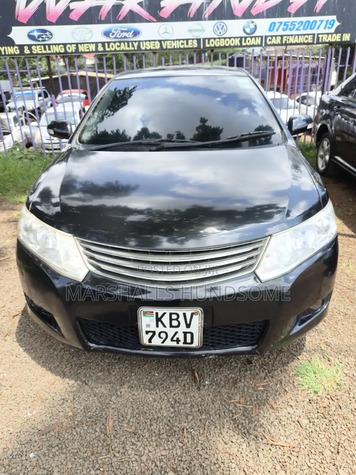 Toyota Allion 2007 Black