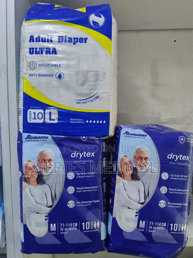 Adult Diapers/Pampers.