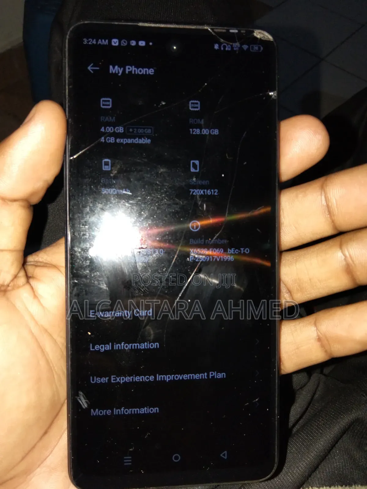 Infinix Hot 40i 128 GB Blue