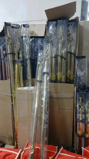 3m Double Gold Good Quality Curtain Rod