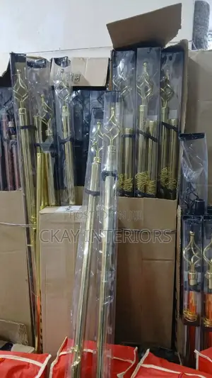 3m Double Gold Good Quality Curtain Rod