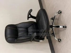 High Back Leather Ergonomic Swivel Computer Chair
