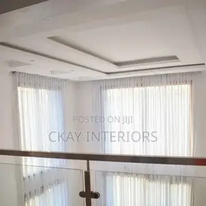 Plain White, Transparent, Easy to Wash Window Sheers