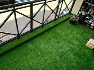 Home Garden Drainage Enabled Artificial Grass Carpets