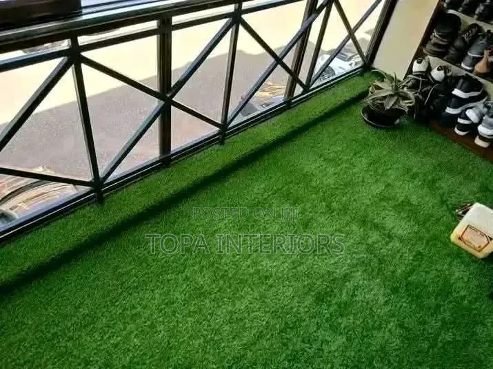 Home Garden Drainage Enabled Artificial Grass Carpets