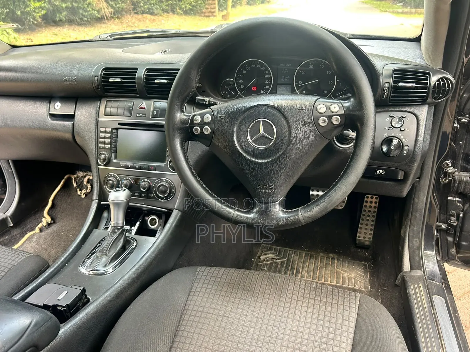 Mercedes-Benz C200 2005 Black