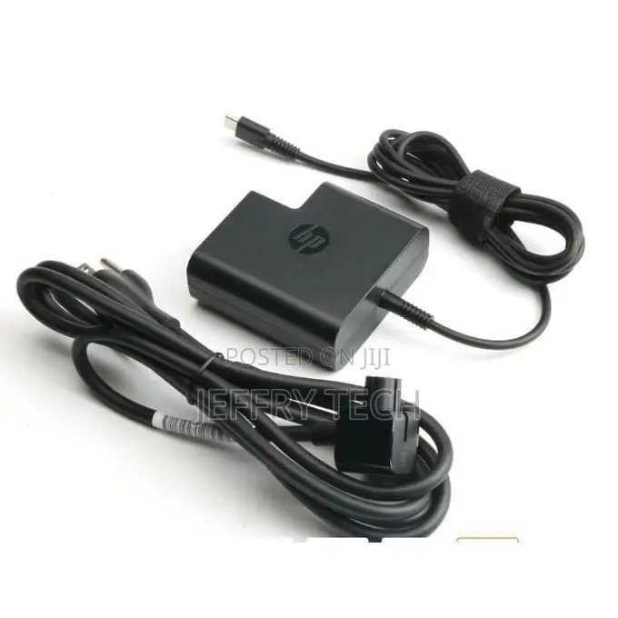 HP Original 65w USB Type C Charger Adapter X360 1030 1020 G2 Complete