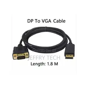 1.8m Display Port Dp to Vga Cable