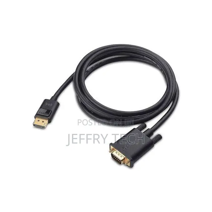 1.8m Display Port Dp to Vga Cable