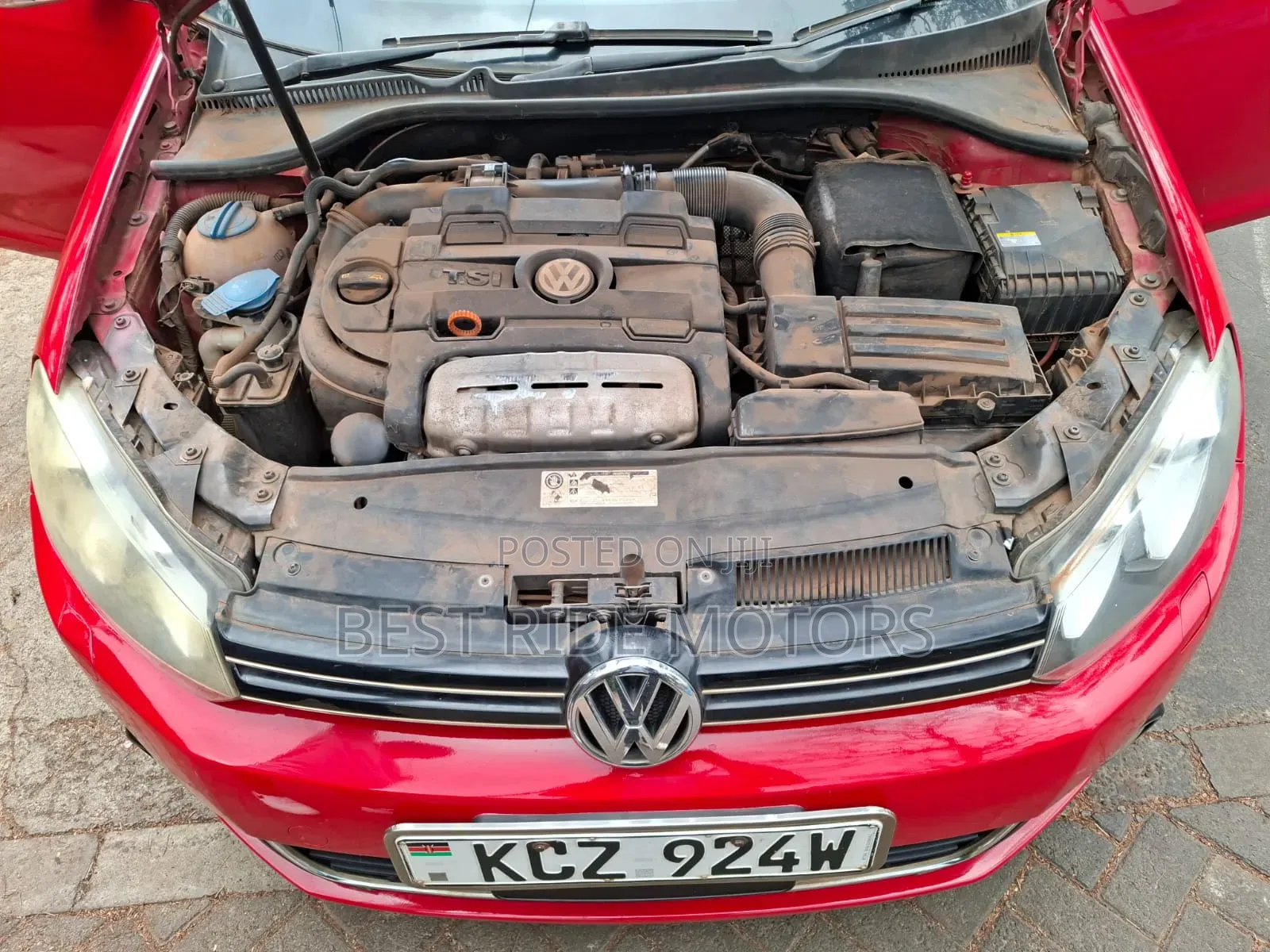 Volkswagen Golf 1.4 TSI 5 Door 2012 Red