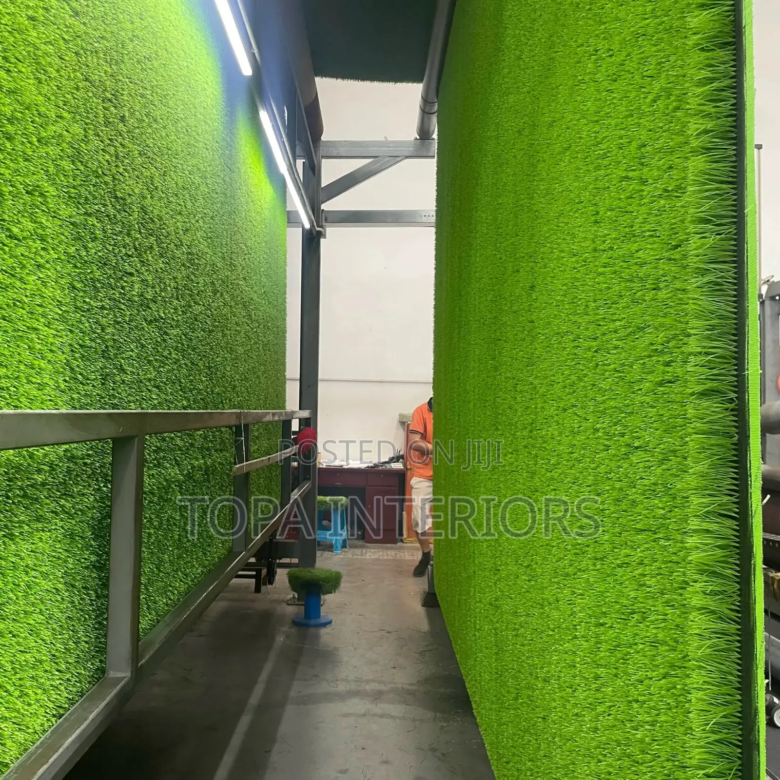 Green Wall Screen Artificial Grass Carpets for Wall Decorations