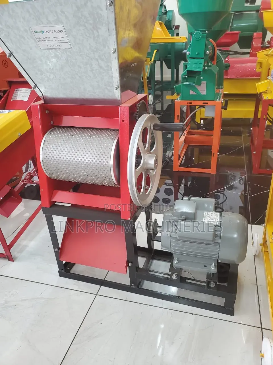Milano Italia High Quality Coffee Pulper Machine With 3 HP Motor