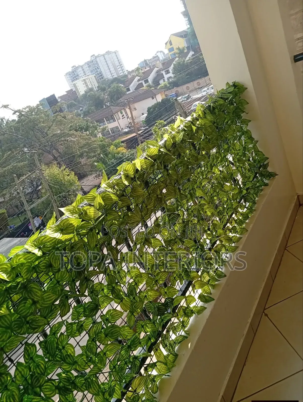 Beautiful Watermelon Shade Artificial Plants Balcony Privacy Fence