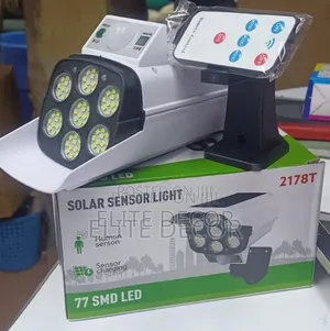 SMD LED Solar Security Light 2178T – Motion Sensor Remote Control