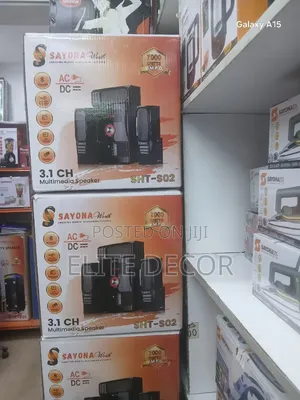 Sayona Worth SHT-S02 3.1CH Multimedia Speaker – 7000W PMPO, Bluetooth