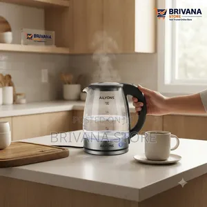 Ailyons 2L Glass Electric Kettle 2200W – Auto Shut-Off