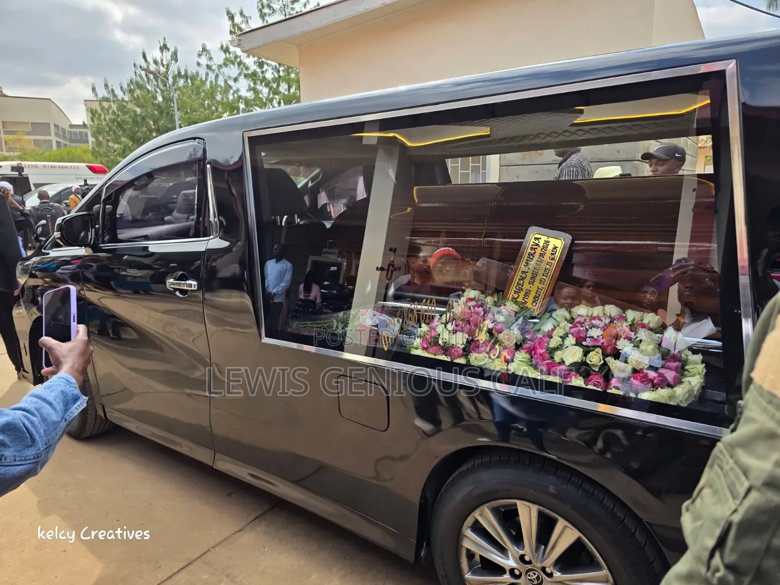 Hearse and Coffin