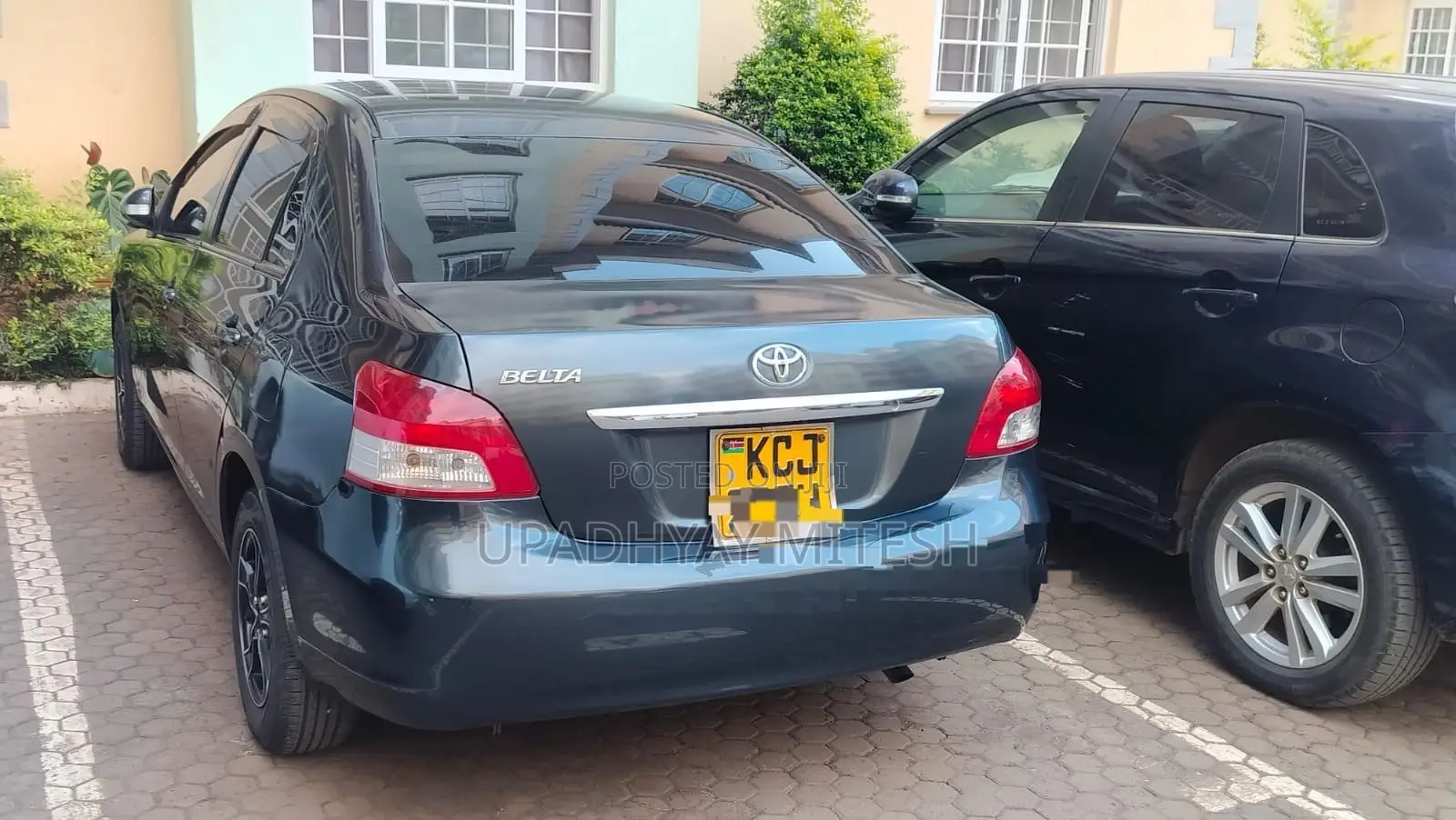 Toyota Belta 2009 Blue