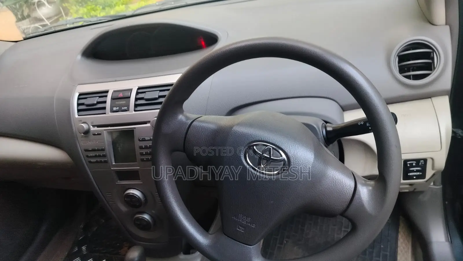 Toyota Belta 2009 Blue