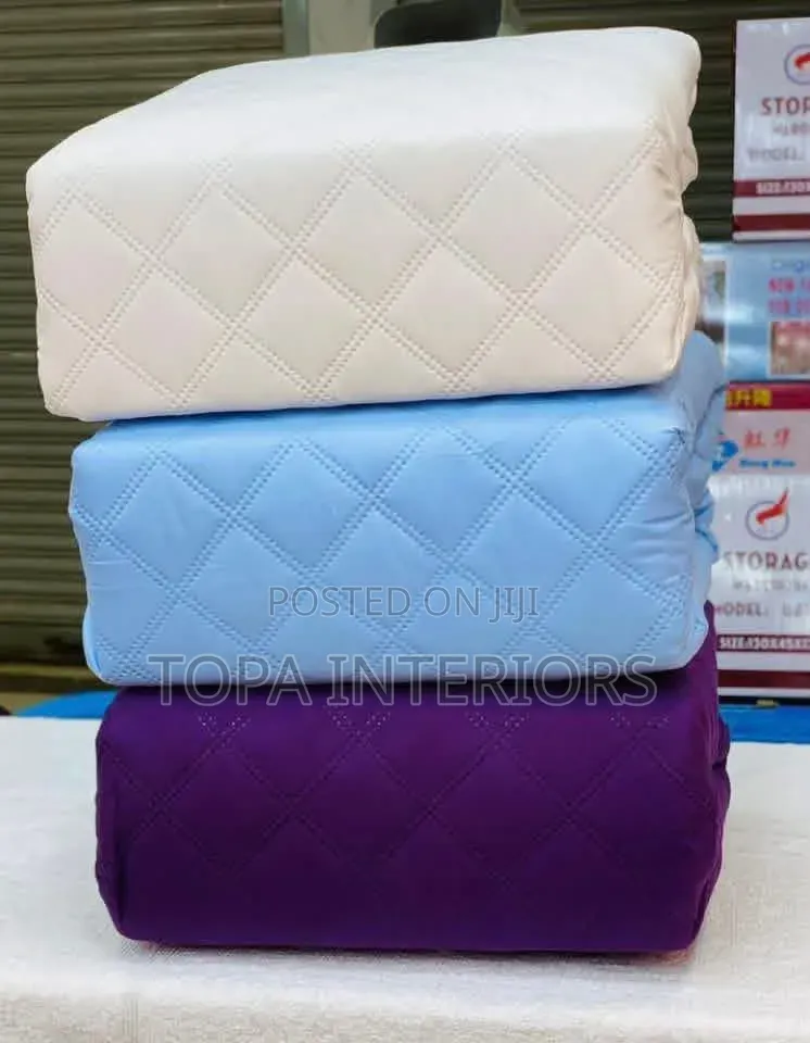 Single Piece Top Cover Fitted Waterproof Mattress Covers