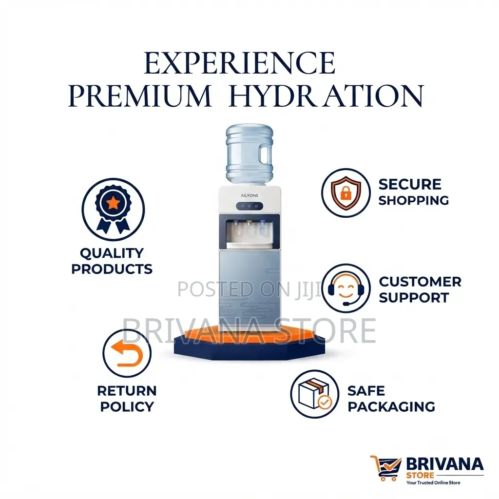 Ailyons 3-Tap Water Dispenser Hot Cold Normal – Brand New