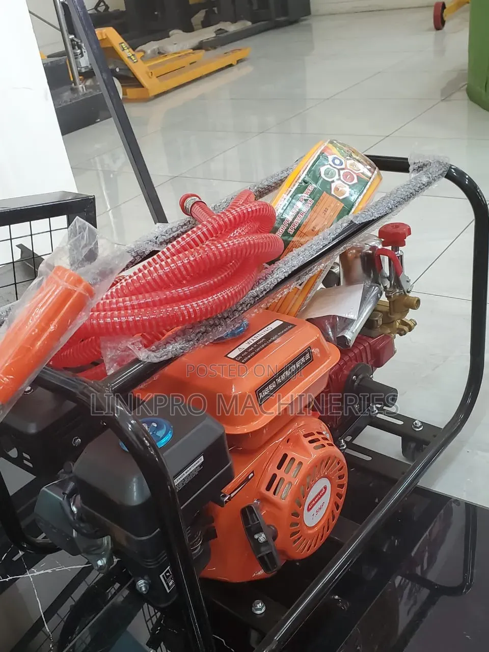 astraMilano Trolley Knapsack Sprayer With 7.5hp Petrol Engine