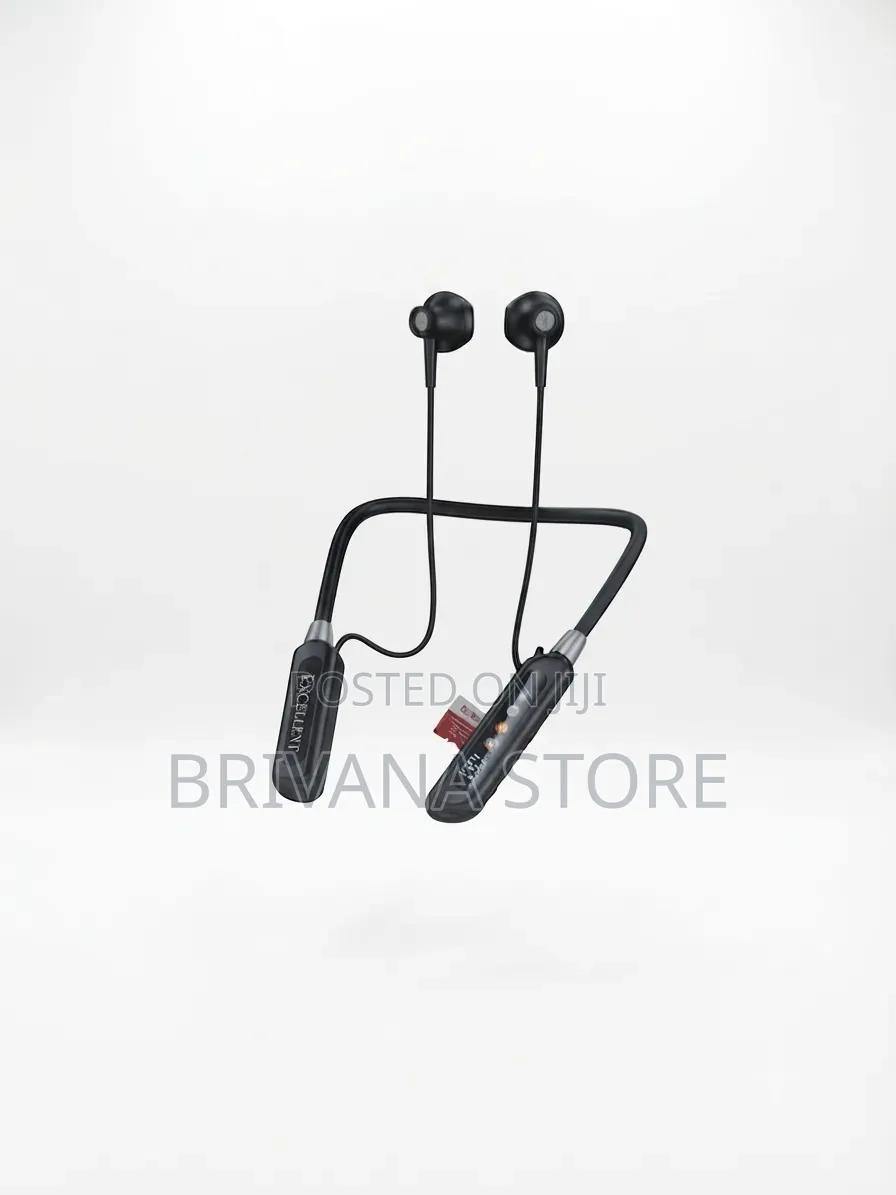 Excellent Wireless Bluetooth Neckband With LCD Display TF Card