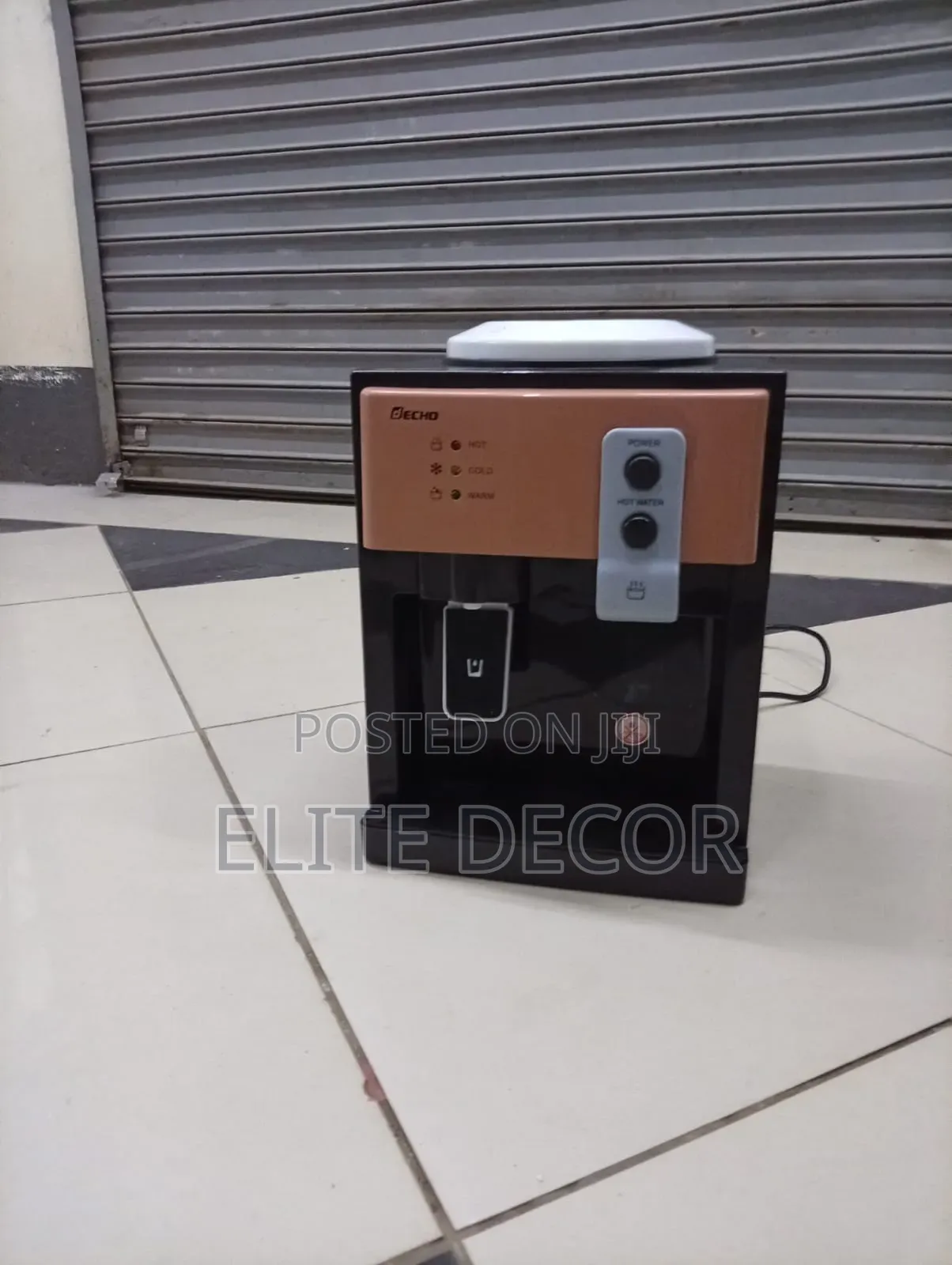 DECHO T03 Tabletop Water Dispenser – Hot, Cold Normal Water