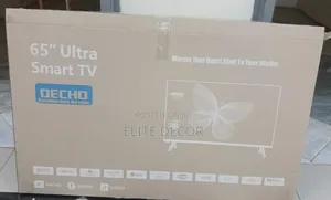 DECHO 65" Smart Android UHD TV – WiFi, Bluetooth, Netflix YouTube