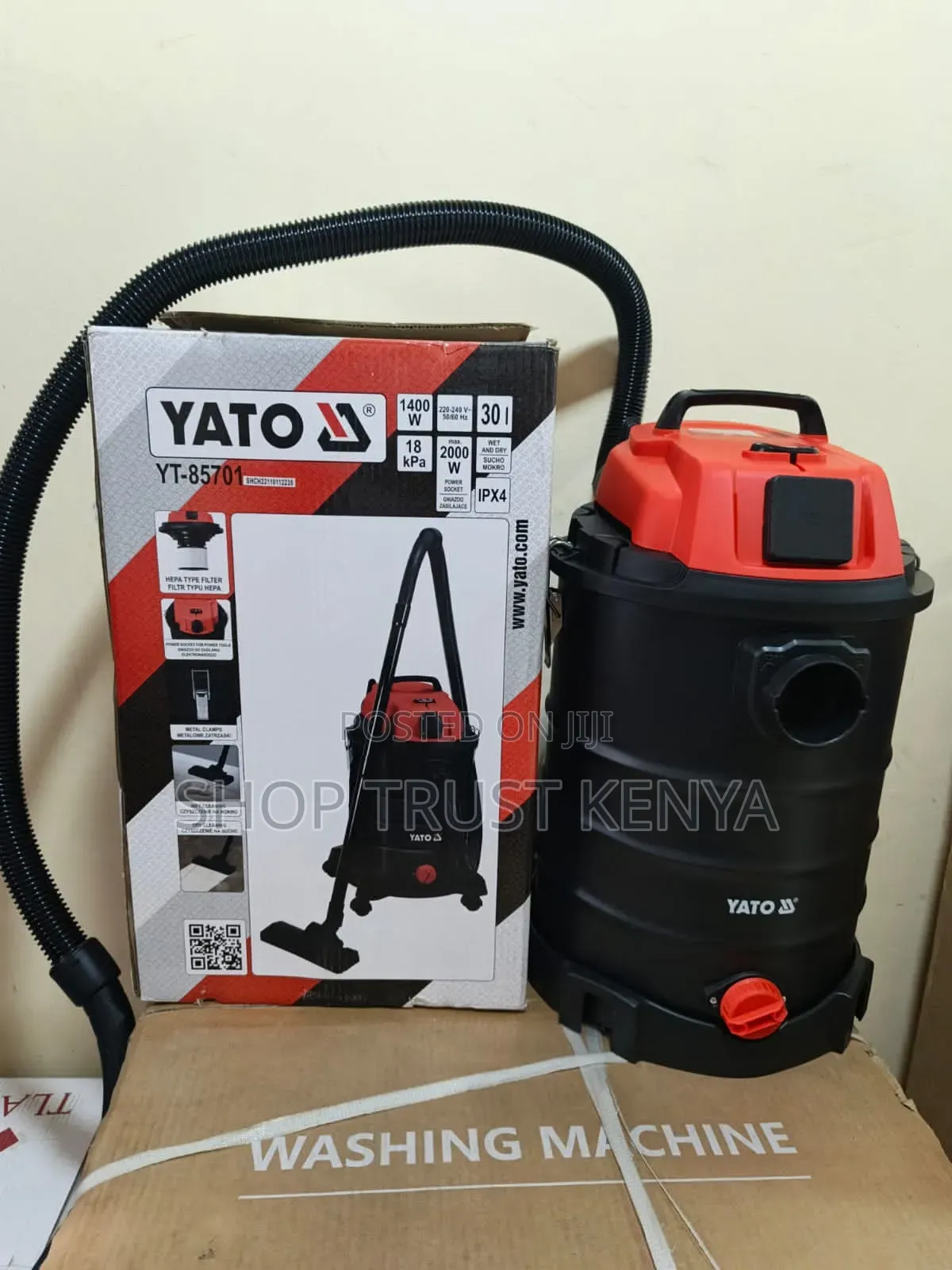 Yato 20L Vacuum Cleaner With Powerful Blower