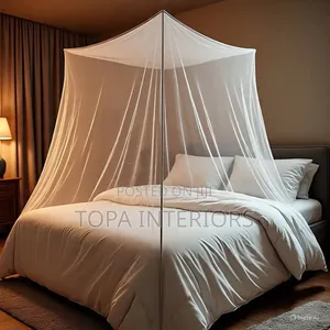 4 Stand Bed Nets Drapery Mosquito Nets