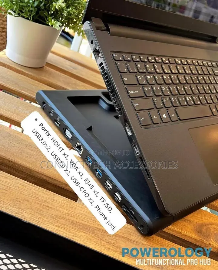 Powerology Multi-Functional Pro Hub Laptop Stand