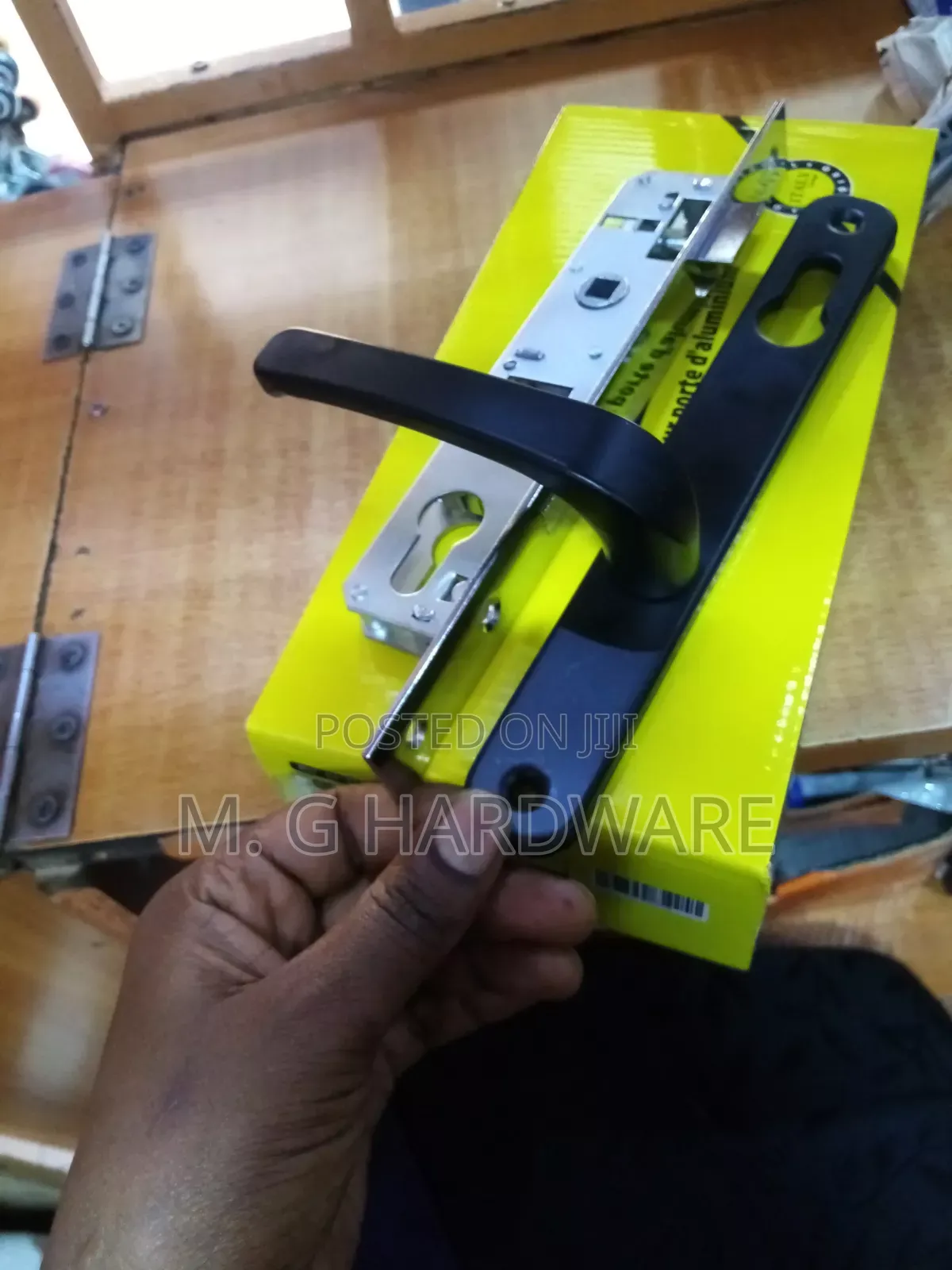 Black Aluminium Lock