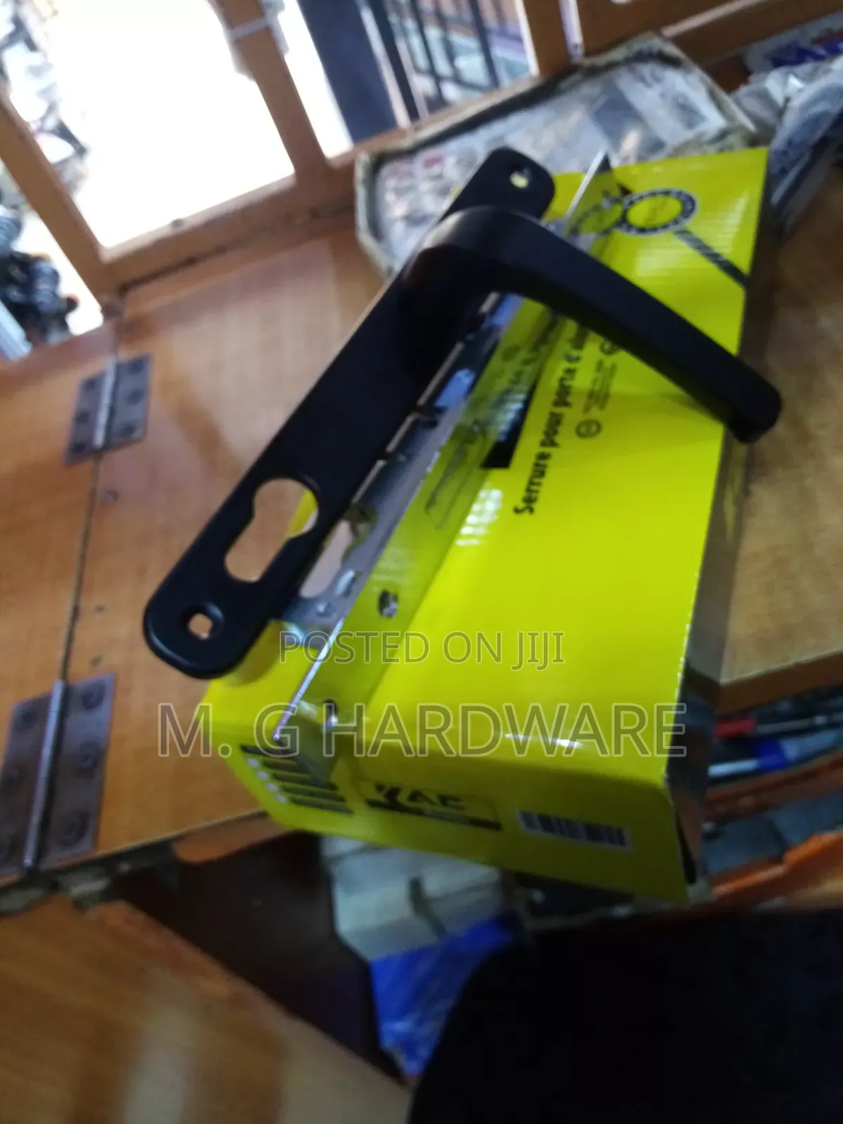Black Aluminium Lock