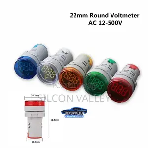 AC Digital Circular Voltmeter Display