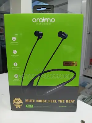 Oraimo Necklace 5 ANC Neckband Earphones 40-Hr Long Playtime