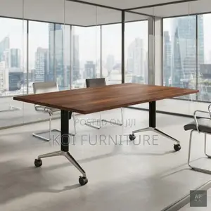 Boardroom Table; G11 2.4M Foldable Office Boardroom Table