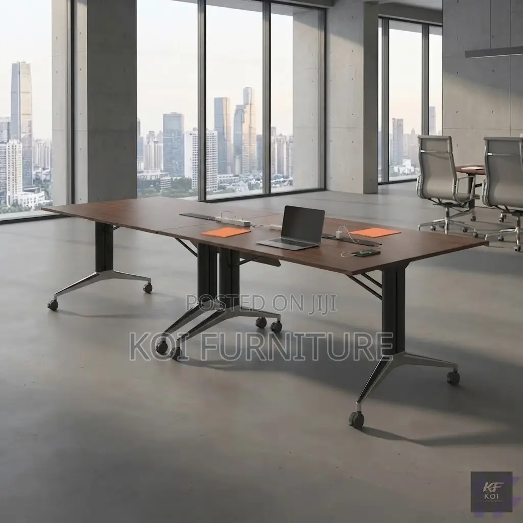 Boardroom Table; G11 2.4M Foldable Office Boardroom Table